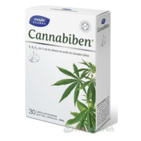 Cannabiben na báze konopného oleja, cps 1x30 ks