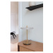 Svetlosivá LED stolová lampa so stmievačom s kovovým tienidlom (výška  41,5 cm) Asteria Table – 