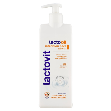 LACTOVIT Lactooil telové mlieko intenzívna starostlivosť 400 ml