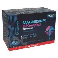 MAGNESIUM B-KOMPLEX glenmark + zinok 60 tabliet