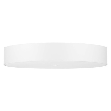 Biele stropné svietidlo so skleneným tienidlom ø 80 cm Herra - Nice Lamps