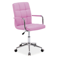 Kancelárska stolička Q-022 Svetlo ružová,Kancelárska stolička Q-022 Svetlo ružová