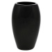 Keramická váza Jar1, 14 x 24 x 10 cm, čierna