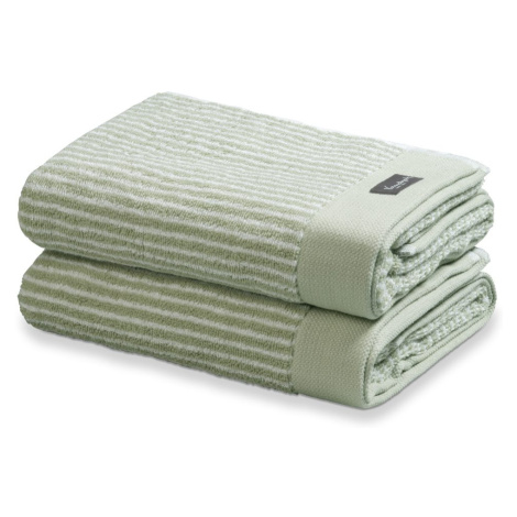 Vandyck uterák Home Petit Ligne Smoke green - 30x50 cm