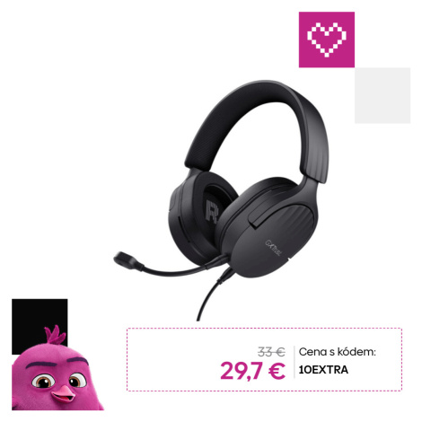 Trust GXT489 Fayzo herné slúchadlá čierna