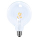 SEGULA LED žiarovka Globe 24V E27 6W 927 filament