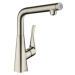Hansgrohe Metris Select M71 drezová batéria s otočným raménkem vzhled nerezu 14883800