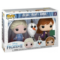 Funko Funko POP! figúrky Elsa, Olaf a Anna (Disney Frozen 2)