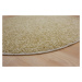 Kusový koberec Color shaggy béžový kruh - 67x67 (průměr) kruh cm Vopi koberce