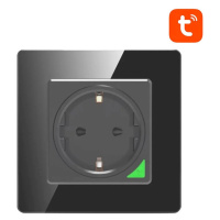 Zásuvka Avatto N-WOT10-EU-B TUYA Smart WiFi Wall Socket (Black)