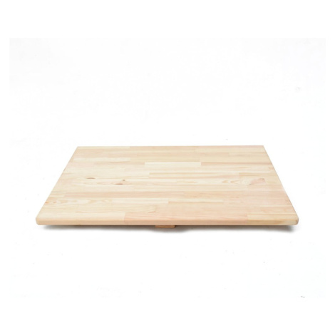 Závesný balkónový stolík z borovicového dreva 59x79 cm – Rojaplast