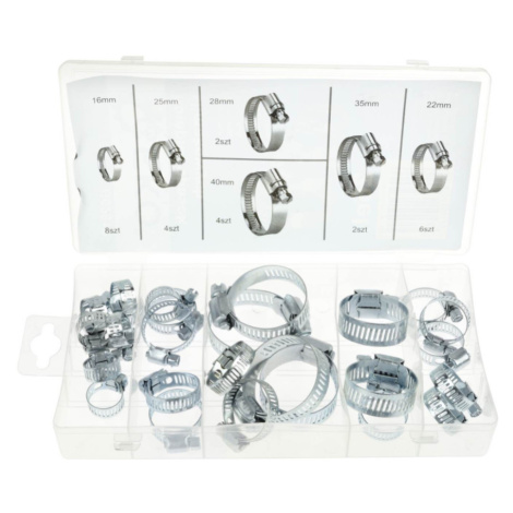 Geko Sada hadicových spôn 26ks G02812