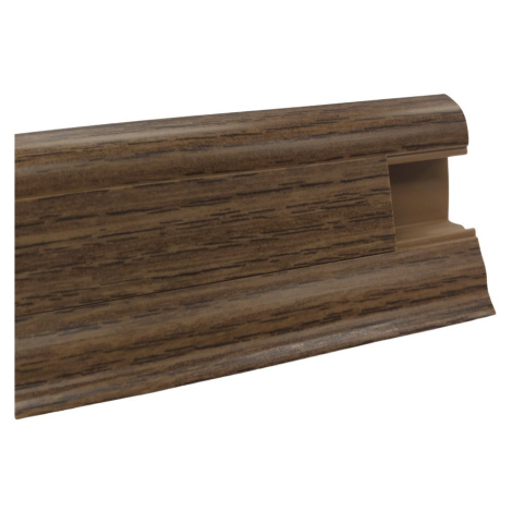 DOPRODEJ: Soklová podlahová lišta SLK50 W216 Dub maranello, 2500x50x25 mm, hnědá, Döllken