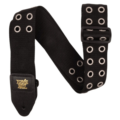 Ernie Ball Premium Strap Hole Lotta Metal Silver