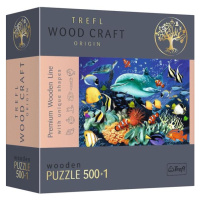 Trefl Drevené puzzle 501 - Morský život