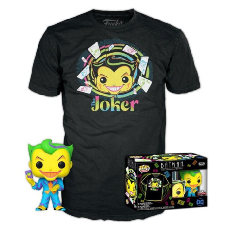 Funko POP! & Tee Box: DC - Joker (BKLT) L