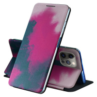Apple iPhone 11 Pro Max, Bočné puzdro, stojan, vzor maľby, Wooze Flashy Colors, farba/fialová