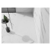 MEXEN/S - Stone+ obdĺžniková sprchová vanička 200 x 100, biela, mriežka biela 44101020-W