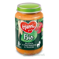 Hami Bio Paradajky s paštrnákom a teľacím 8+ 190 g