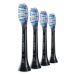 PHILIPS SONICARE Premium Gum Care HX9054/33 náhradná hlavica 4 kusy v čiernej farbe