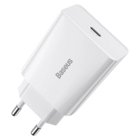 Nabíjačka Baseus Speed Mini Quick Charger, USB-C, PD, 3A, 20W (white)