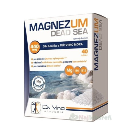 MAGNEZUM DEAD SEA - DA VINCI, tbl 1x40 ks