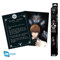 Set 2 plagátov Death Note - Light & Death Note (52x38 cm)