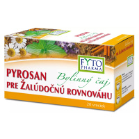 FYTO PHARMA Bylinný čaj Pyrosan pre žalúdočnú rovnováhu, porciovaný 20 x 1.5 g