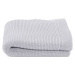 CHICCO Deka pletená Tricot Blanket Light Grey 90x70 cm