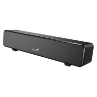 GENIUS repro USB SoundBar 100/ drôtový/ 6W/ USB/ 3,5