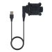 Nabíjací kábel na Garmin Fenix 3/3 HR Tactical USB čierny