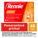 RENNIE S príchuťou pomaranča 680 mg/80 mg 48 tabliet