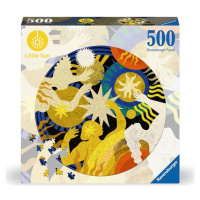 Ravensburger Kruhové puzzle Little Sun Zapojenie sa 500 dielikov