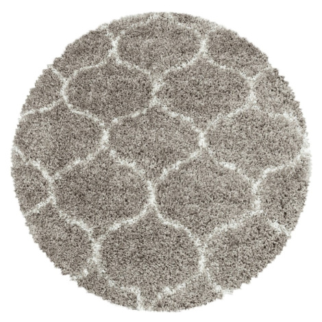 Béžový okrúhly koberec ø 120 cm Salsa – Ayyildiz Carpets