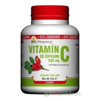 BIO Pharma Vitamín C so šípkami 500 mg