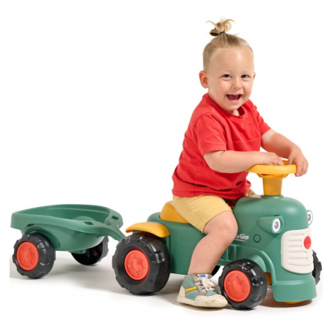 FALK Baby Maurice Green Vintage traktor s prívesom pre deti od 1 roka
