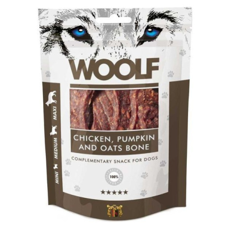 Woolf large chicken, pumpkin, oats bone 100g