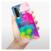 Odolné silikónové puzdro iSaprio - Abstract Paint 03 - Huawei P Smart 2021