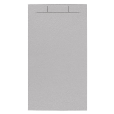 Sprchová vanička obdĺžniková SAT Fusion 160x80 cm liaty mramor gris perla SATFU16080GRP