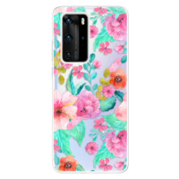 Odolné silikónové puzdro iSaprio - Flower Pattern 01 - Huawei P40 Pro