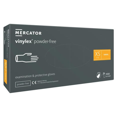 VINYLEX POWDER FREE - Vinylové rukavice (bez púdru) biele, 100 ks, L