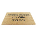 Rohožka z kokosového vlákna 40x60 cm Gin O'Clock – Artsy Doormats