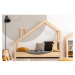 Domčeková posteľ z borovicového dreva Adeko Luna Elma, 90 x 160 cm