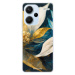 Odolné silikónové puzdro iSaprio - Gold Petals - Xiaomi Redmi Note 13 Pro+ 5G