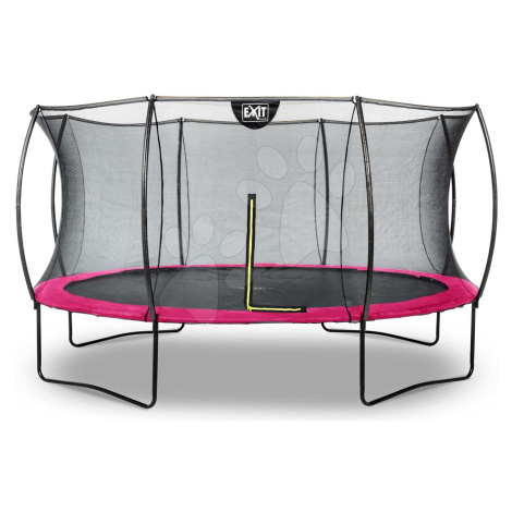 Trampolína s ochrannou sieťou Silhouette trampoline Pink Exit Toys okrúhla priemer 427 cm ružová