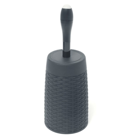 Sivá plastová WC kefa – Addis