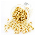 Čokoládové perly stredné 180g zlaté - Super Streusel - Super Streusel