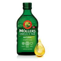 MOLLER´S Omega 3 rybí olej natur 250 ml