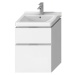 Kúpeľňová skrinka pod umývadlo Jika Cubito 64x46,7x68,3 cm biela H40J4244025001