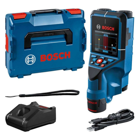 Bosch Príslušenstvo - 12V AKU detektor, 1x aku 2,0 Ah Li-Ion, nabíjačka 0601081601